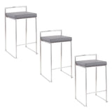 Fuji - Elegant Design Contemporary Stackable Counter Stool - Furniture Home Direct