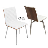 Mason - Contemporary Dining Chair (Set of 2) With Swivel - Furniture Home Direct