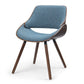 Malden - Bentwood Upholstered Dining Chair With Wood Back - Furniture Home Direct
