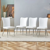 Minimalist Style Minimalist Dining Chairs With Metal Legs - Furniture Home Direct