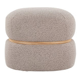 Cinch - Contemporary Pouf Ottoman - Furniture Home Direct