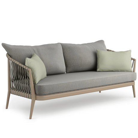 Belize - Outdoor Sofa - Sand Drift - Furniture Home Direct