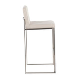 Fuji - Contemporary And Modern Elegance High Back Barstool - Furniture Home Direct