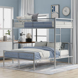 Bunk Bed With Desk, Ladder And Quality Slats For Bedroom - Furniture Home Direct