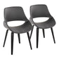 Fabrico - Mid Century Modern Comfortable Design Dining Chair (Set of 2) - Furniture Home Direct