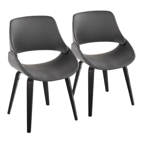 Fabrico - Mid Century Modern Comfortable Design Dining Chair (Set of 2) - Furniture Home Direct