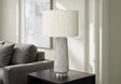 Lighting, Table Lamp, Resin, Modern - Gray - Furniture Home Direct