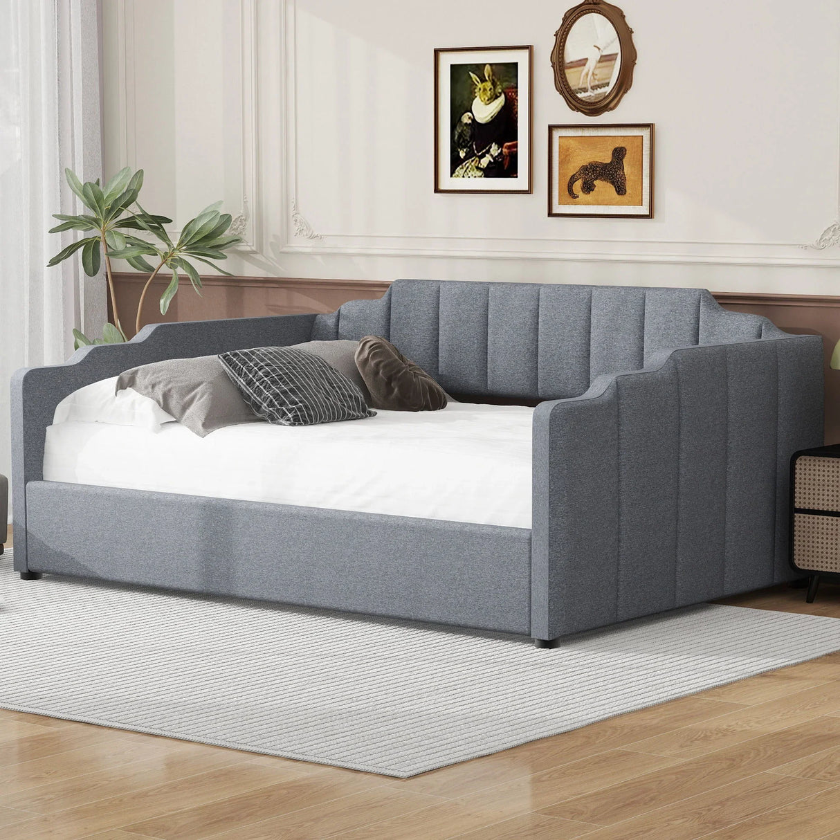 Modern Upholstered Daybed With Underneath Storage - Furniture Home Direct