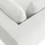 Jasmine Sofa and Ottoman - Off White - Furniture Home Direct