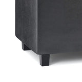 Cosmopolitan - Upholstered Storage Ottoman - Furniture Home Direct