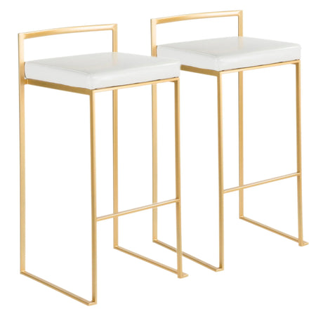 Fuji - Contemporary / Glam & Quality Construction Barstool - Furniture Home Direct
