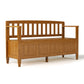 Brooklyn - Handcrafted Entryway Storage Bench - Furniture Home Direct