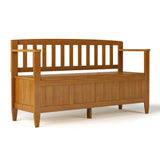 Brooklyn - Handcrafted Entryway Storage Bench - Furniture Home Direct