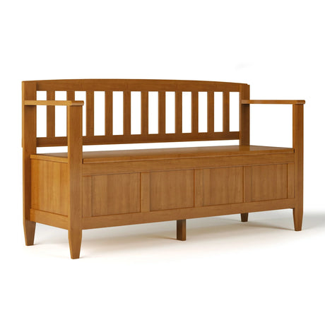 Brooklyn - Handcrafted Entryway Storage Bench - Furniture Home Direct