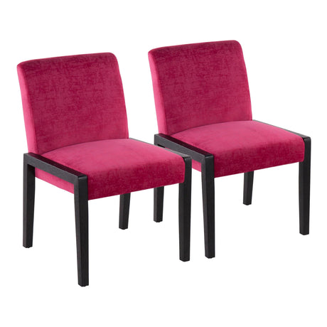 Carmen - Contemporary Elegant Design Chair (Set of 2) - Furniture Home Direct