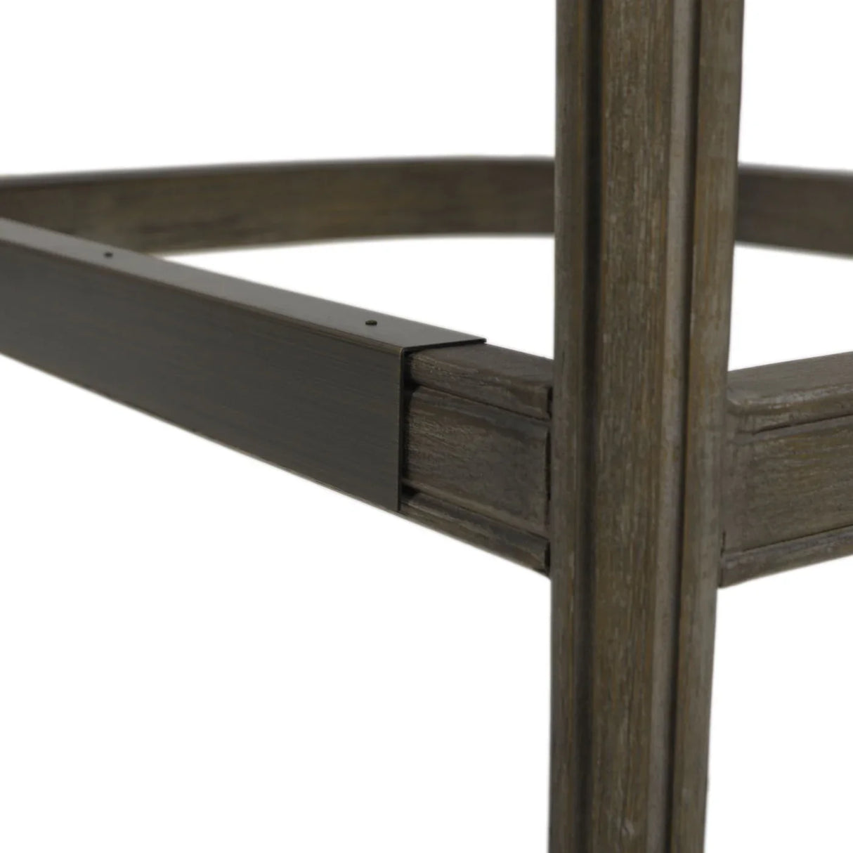 Paris - Farmhouse Counter Height Bar Stool With Backrest - Furniture Home Direct