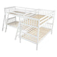 L Shaped Bunk Bed With Ladder - Furniture Home Direct