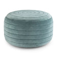 Vivienne - Upholstered Round Pouf - Furniture Home Direct