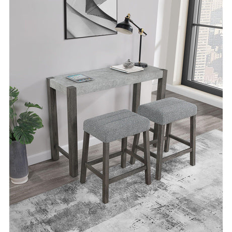 Console Table - Gray - Furniture Home Direct