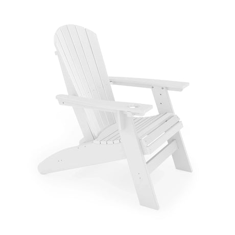 Adirondack Chair Sturdy HDPE Poly Lumber For Poolside, Patio, And Garden Relaxation - Furniture Home Direct