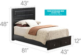 Elegant Storage Bed For Cozy Spaces - Furniture Home Direct