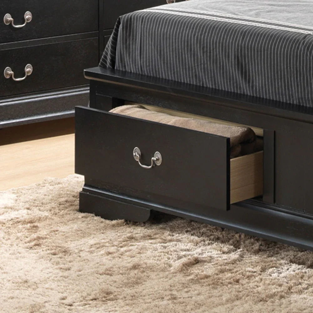 Louis Phillipe - Storage Bed - Furniture Home Direct
