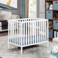 Palmer - 3-in-1 Convertible Mini Crib Baby With Mattress Pad - Furniture Home Direct