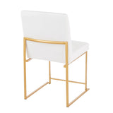 Fuji - Contemporary Stylish Frame, High Back Dining Chair (Set of 2) - Furniture Home Direct