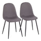 Pebble - Contemporary Casual Comfort Chair (Set of 2) - Furniture Home Direct