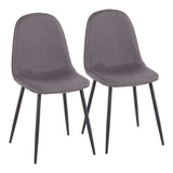 Pebble - Contemporary Casual Comfort Chair (Set of 2) - Furniture Home Direct