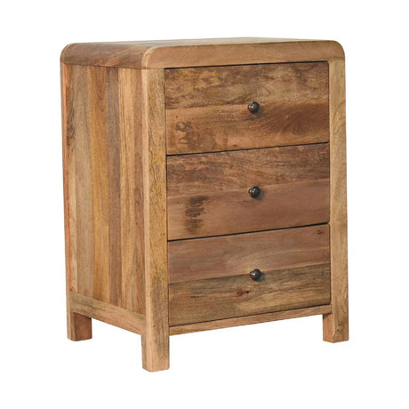 Naya - Nightstand - Oak - Furniture Home Direct