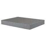 Foldable 9" Twin Size Metal Mattress Box Spring Foundation Bedroom Furniture Bed Base - Gray - Furniture Home Direct