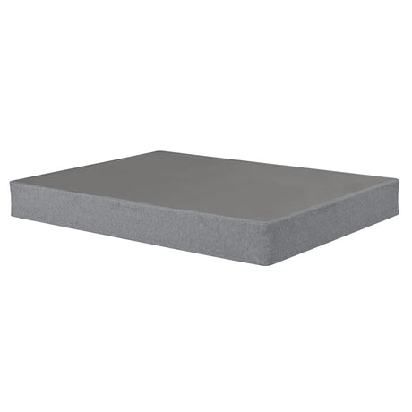 Foldable 9" Twin Size Metal Mattress Box Spring Foundation Bedroom Furniture Bed Base - Gray - Furniture Home Direct