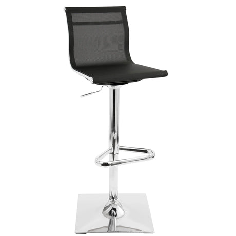 Mirage - Contemporary Adjustable Barstool With Swivel - Furniture Home Direct