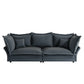 Modern Comfy Upholstered Sofa Cloud Couch, Deep Seat Couches With Multiple Large Soft Pillows - Furniture Home Direct
