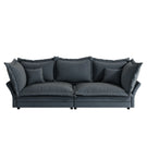 Modern Comfy Upholstered Sofa Cloud Couch, Deep Seat Couches With Multiple Large Soft Pillows - Furniture Home Direct