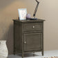 Izzy - 1 Drawer /1 Door Nightstand - Furniture Home Direct