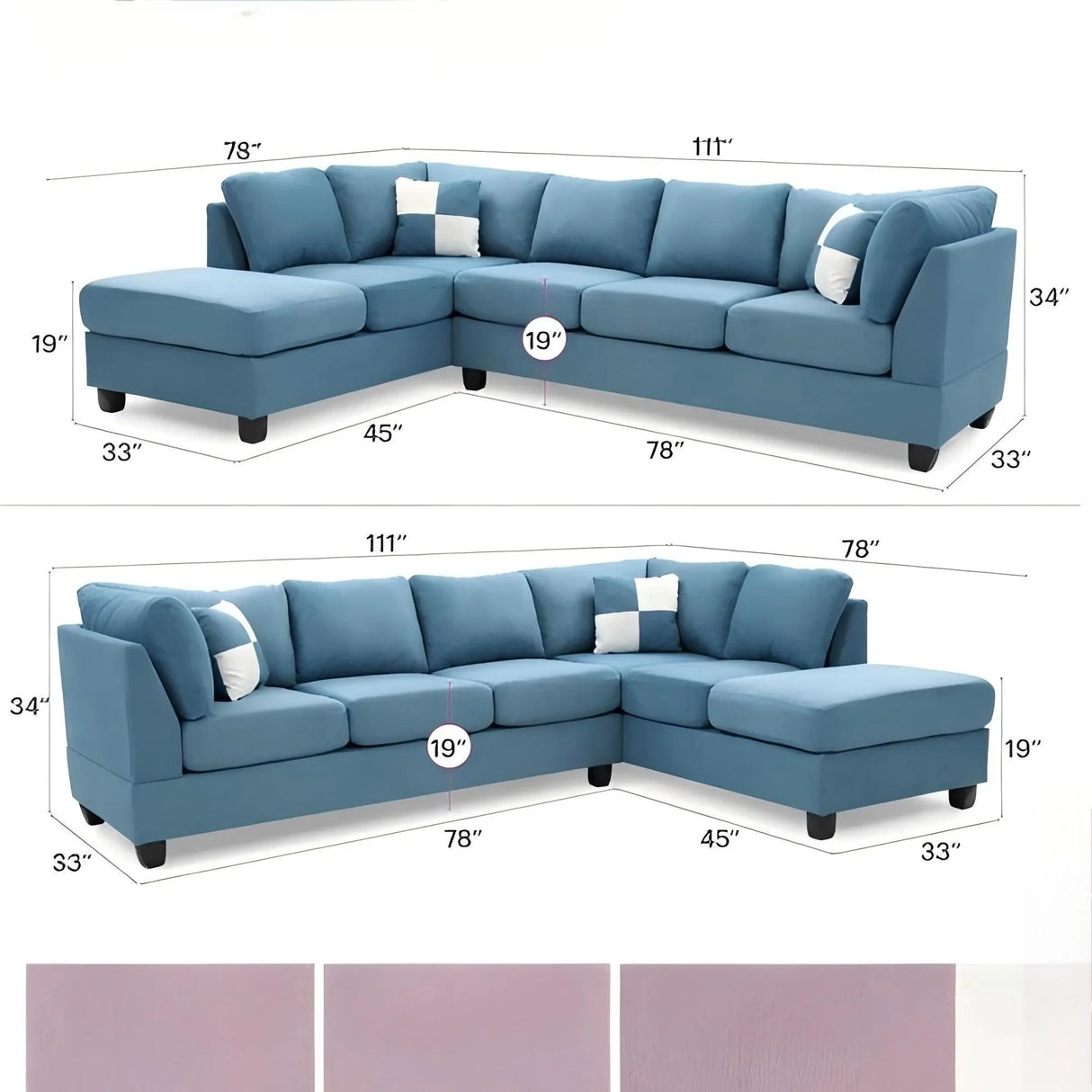 Malone - Comfort Sectional - Furniture Home Direct