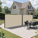Retractable Side Awning, Waterproof And UV Resistant, Privacy Screen For Patio - Furniture Home Direct