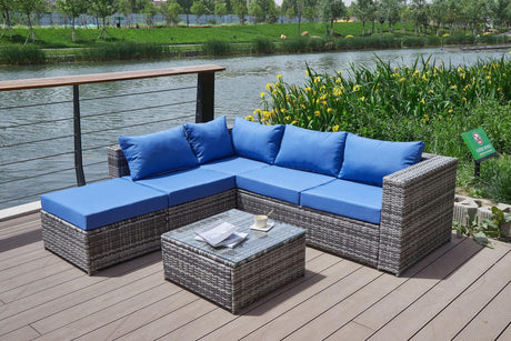 Patio Sofa With Cushions - Furniture Home Direct