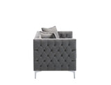 Lorreto - Velvet Loveseat - Furniture Home Direct
