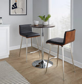 Adjustable Contemporary Bar Table - Furniture Home Direct