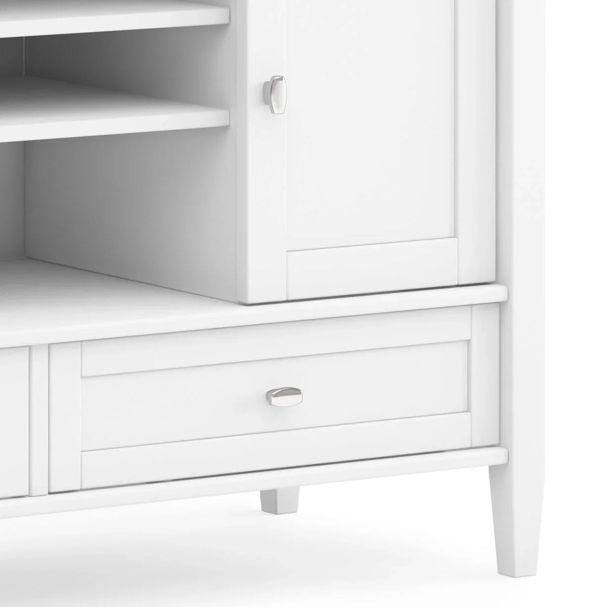 Warm Shaker - Transitional Style TV Media Stand - Furniture Home Direct