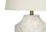 Modern Lighting, Table Lamp, Concrete - Cream - Furniture Home Direct