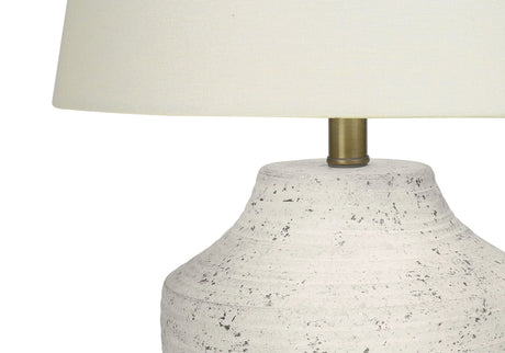 Modern Lighting, Table Lamp, Concrete - Cream - Furniture Home Direct