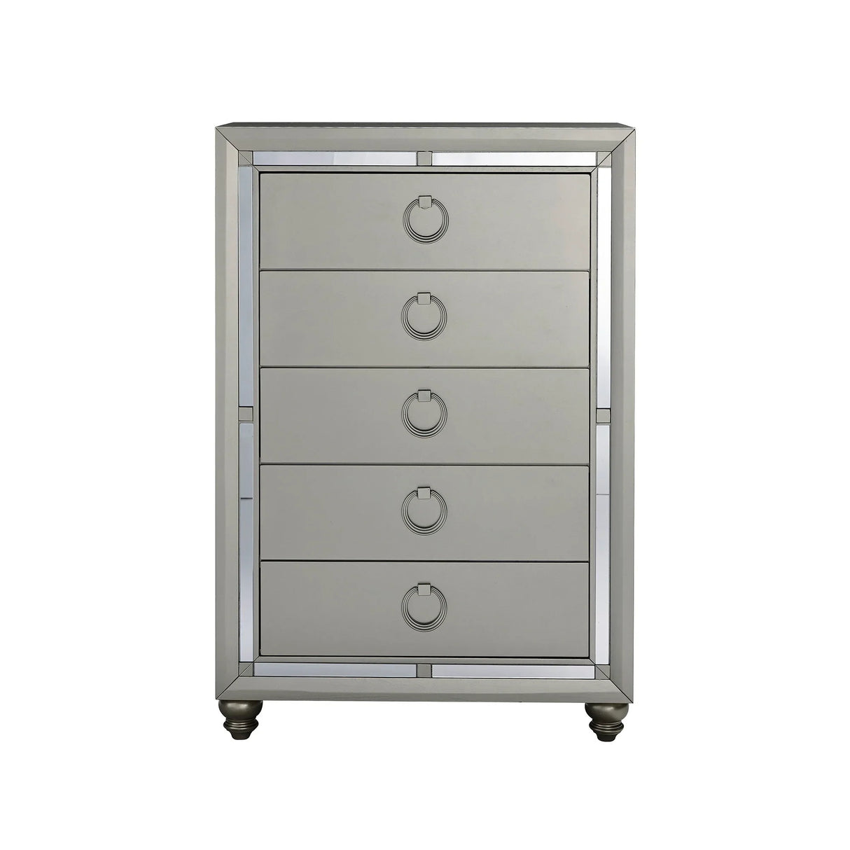 Chloe - Chest - Gemstone Silver - Furniture Home Direct