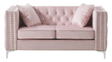 Elegant Track Arm Loveseat - Furniture Home Direct