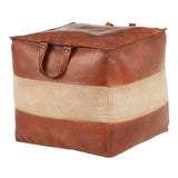 Cobbler - Industrial Pouf - Furniture Home Direct
