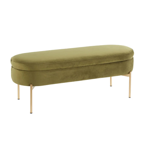 Chloe - Contemporary / Glam Bench - Furniture Home Direct