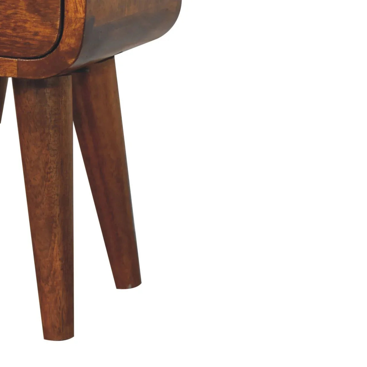 Curved Nightstand, - Furniture Home Direct